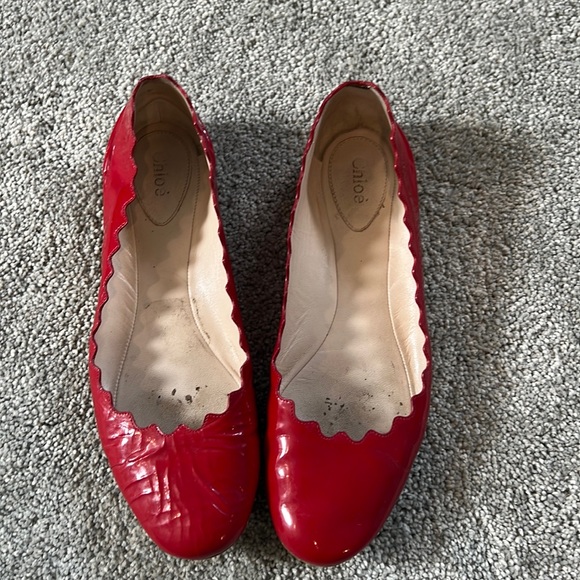 Chloe Ballet Flats- size 39 - Picture 1 of 5